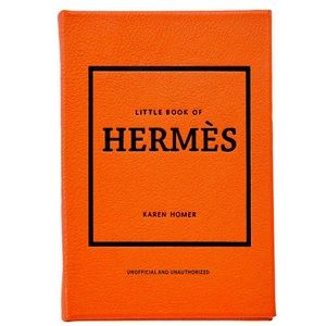 LITTLE BOOK OF HERMÈS~LEATHER BOUND COLLECTOR’S EDITION~NWT 🧡👜😎